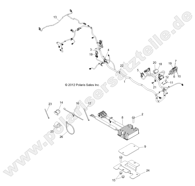 ELECTRICAL, WIRE HARNESS, EPS ELECTRICAL, WIRE HARNESS, EPS