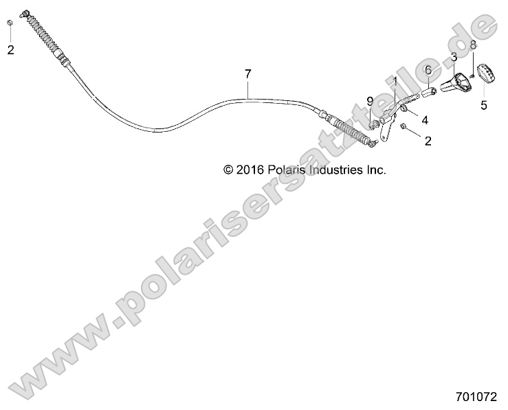 Drive Train, Gear Selector Drive Train, Gear Selector