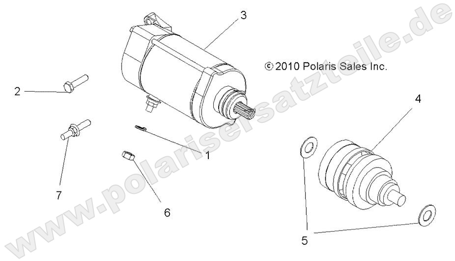 ENGINE, STARTING MOTOR ENGINE, STARTING MOTOR