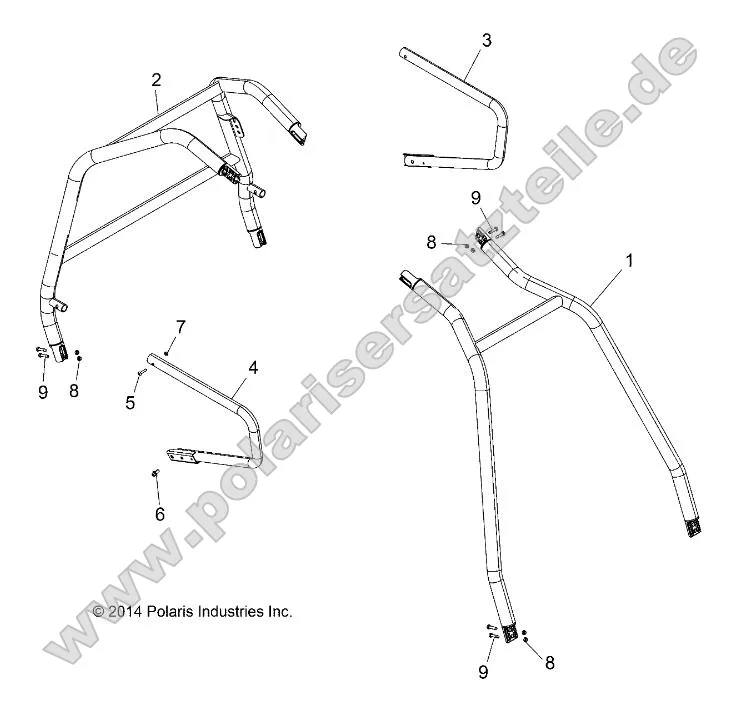 Chassis, Cab Frame and Side Bars Chassis, Cab Frame and Side Bars
