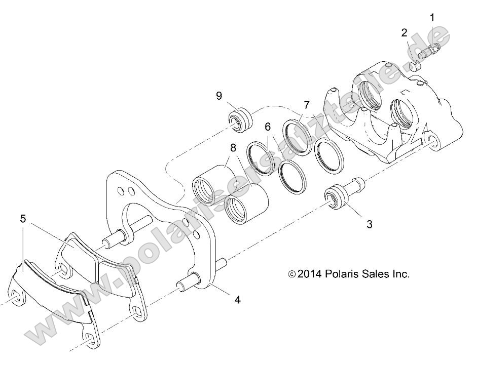 Brakes, Rear Caliper Brakes, Rear Caliper