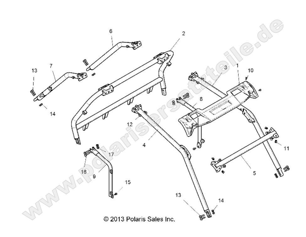CHASSIS, CAB FRAME CHASSIS, CAB FRAME