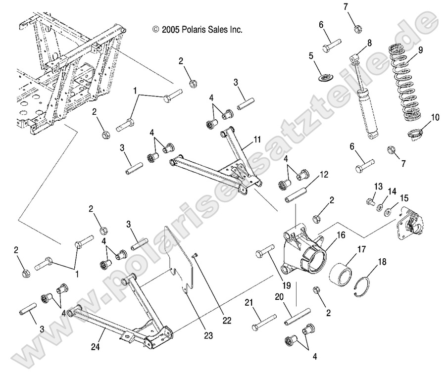 Suspension, Rear
