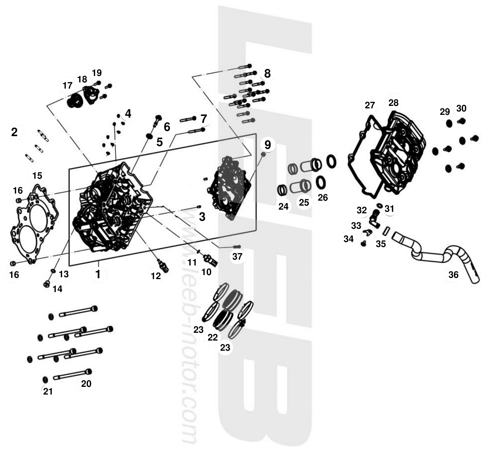 E02-1 CYLINDER HEAD E02-1 CYLINDER HEAD