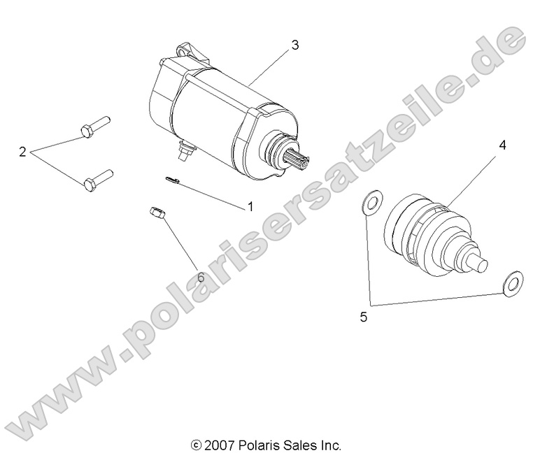 ENGINE, STARTING MOTOR ENGINE, STARTING MOTOR