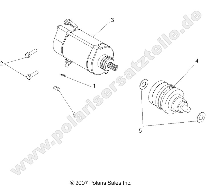 ENGINE, STARTING MOTOR ENGINE, STARTING MOTOR