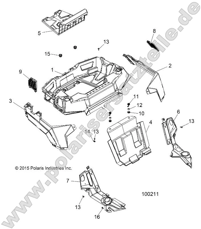 Body, Rear Rack and Fenders