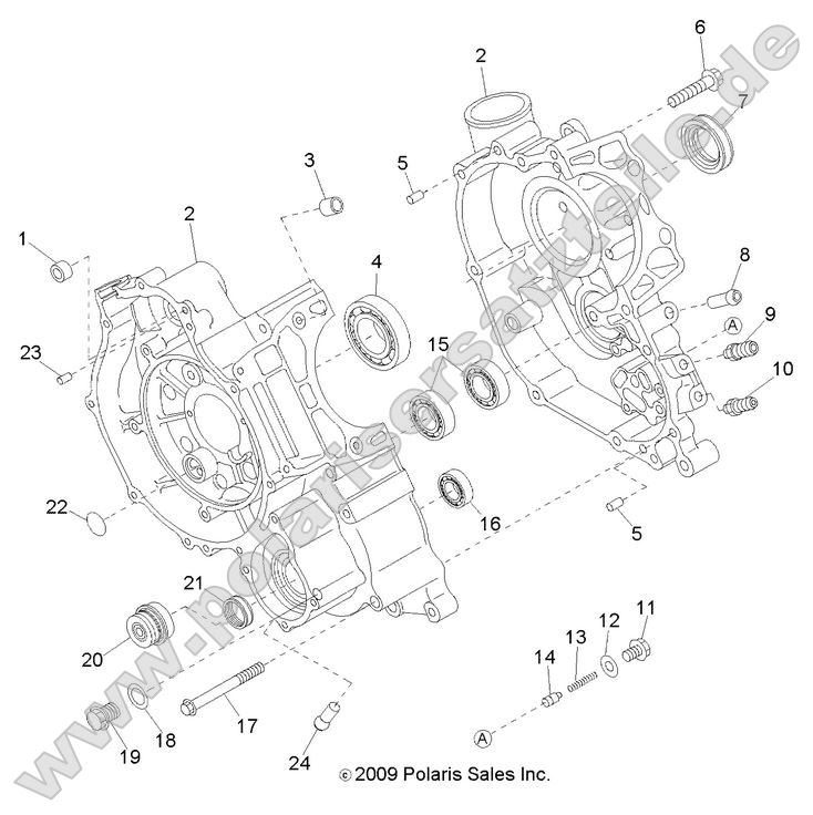 Engine, Crankcase