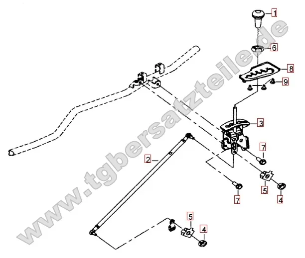 Gangschalthebel Gangschalthebel