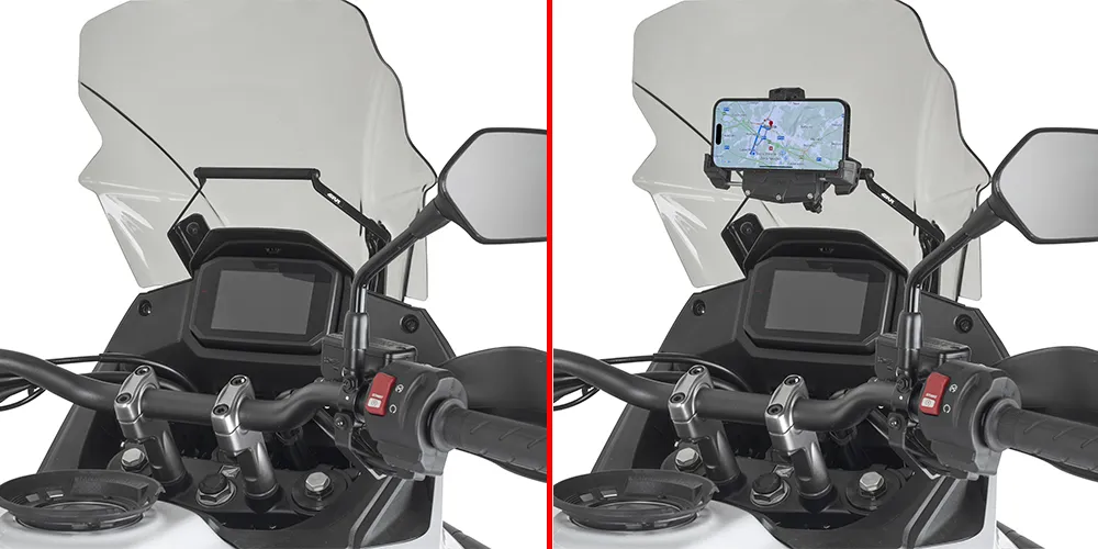 Givi Querstange für Smartphone & Navihalterung am Windschild - Honda XL 750 Transalp 2023-