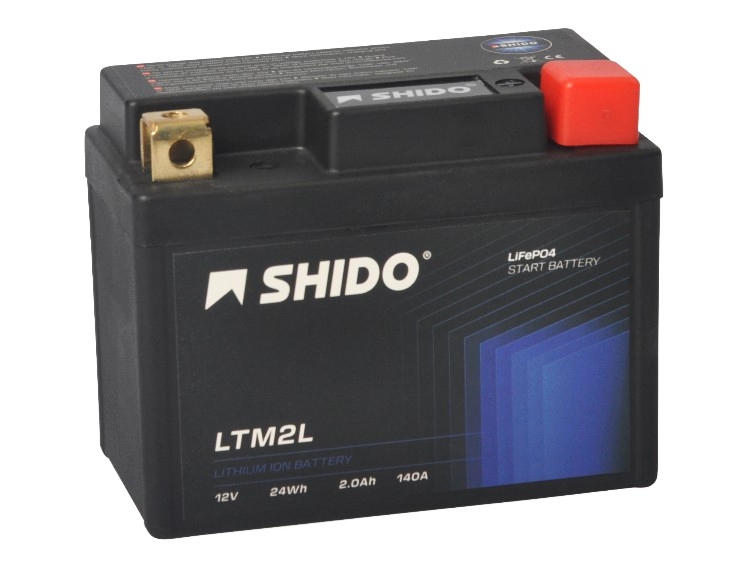 Shido LTM2L Lithium Ionen Batterie 12V LiFePO4 (LFP01) Shido LTM2L Lithium Ionen Batterie 12V LiFePO4 (LFP01)
