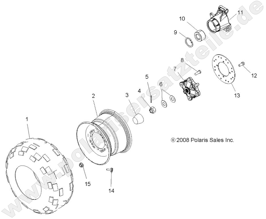 WHEELS, REAR WHEELS, REAR