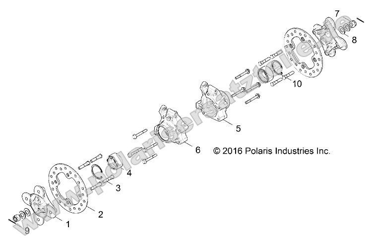 Suspension, Rear Carrier and Hub Suspension, Rear Carrier and Hub