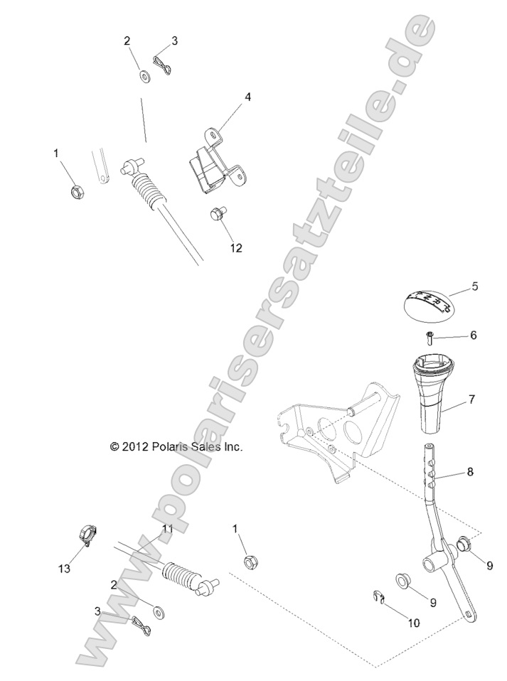 DRIVE TRAIN, GEAR SELECTOR DRIVE TRAIN, GEAR SELECTOR
