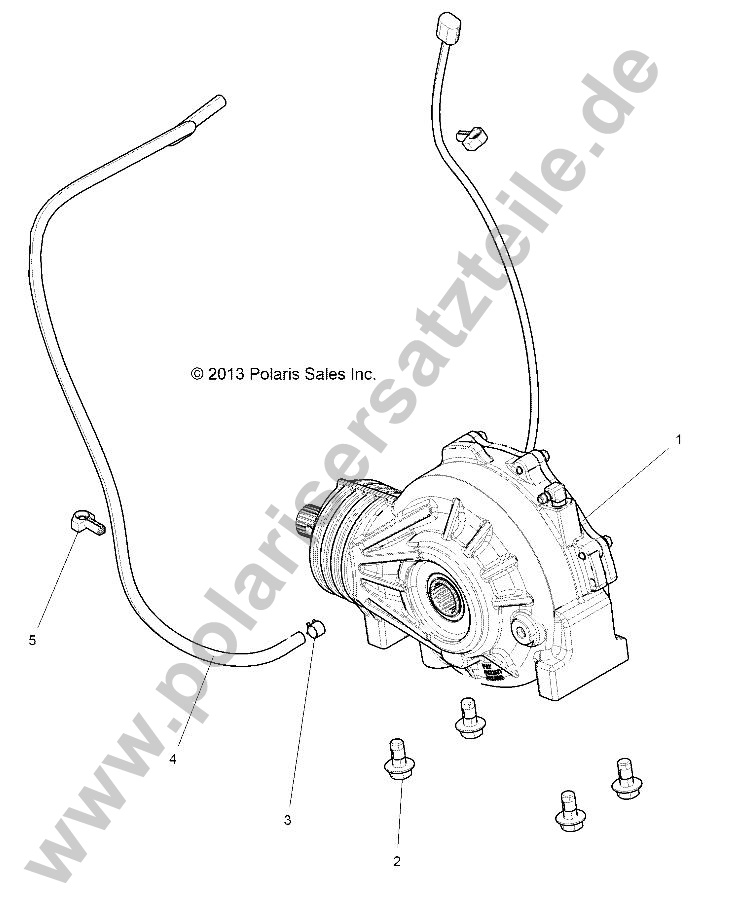 DRIVE TRAIN, FRONT GEARCASE MOUNTING DRIVE TRAIN, FRONT GEARCASE MOUNTING
