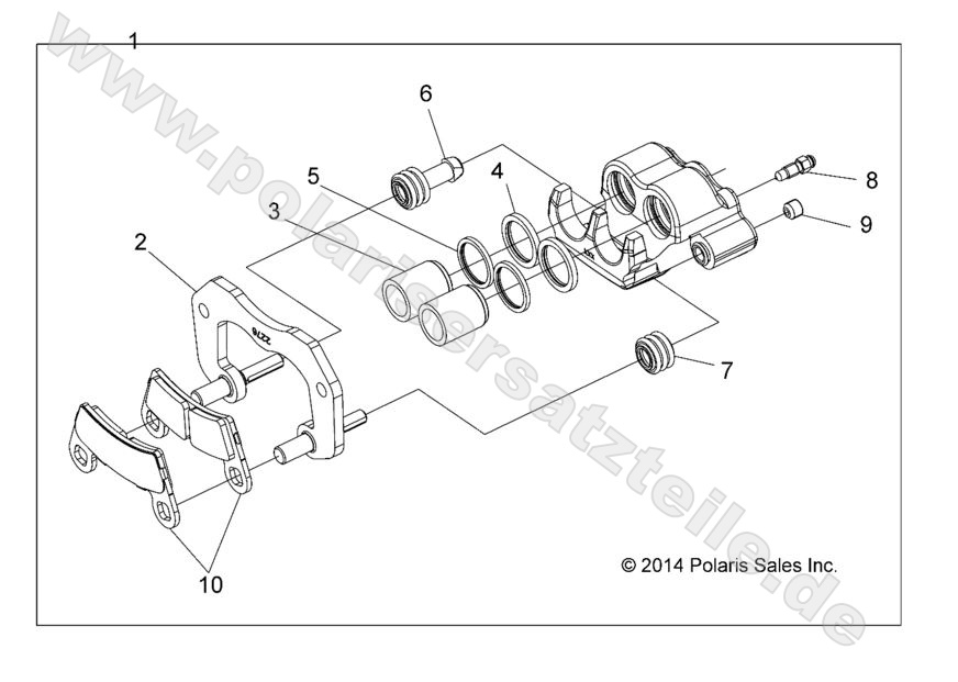 BRAKES, REAR CALIPER BRAKES, REAR CALIPER