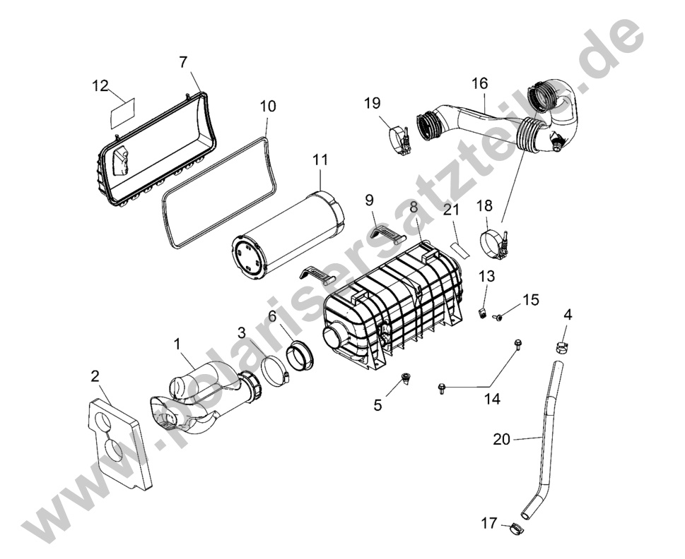 ENGINE, AIR INTAKE SYSTEM ENGINE, AIR INTAKE SYSTEM