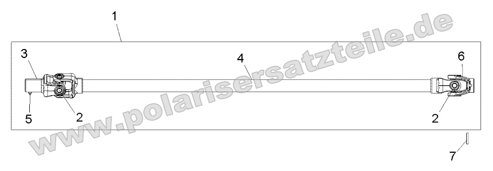 Drive Train, Front Prop Shaft