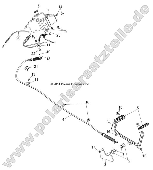 Drive Train, Throttle Pedal