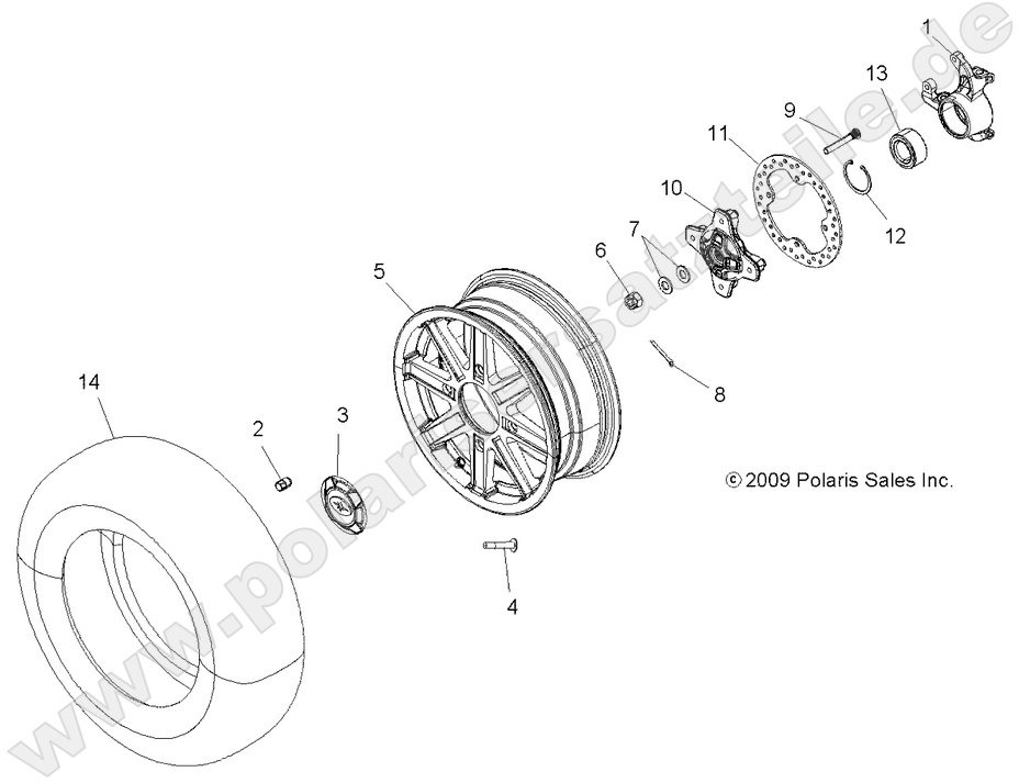 WHEELS, FRONT and HUB WHEELS, FRONT and HUB