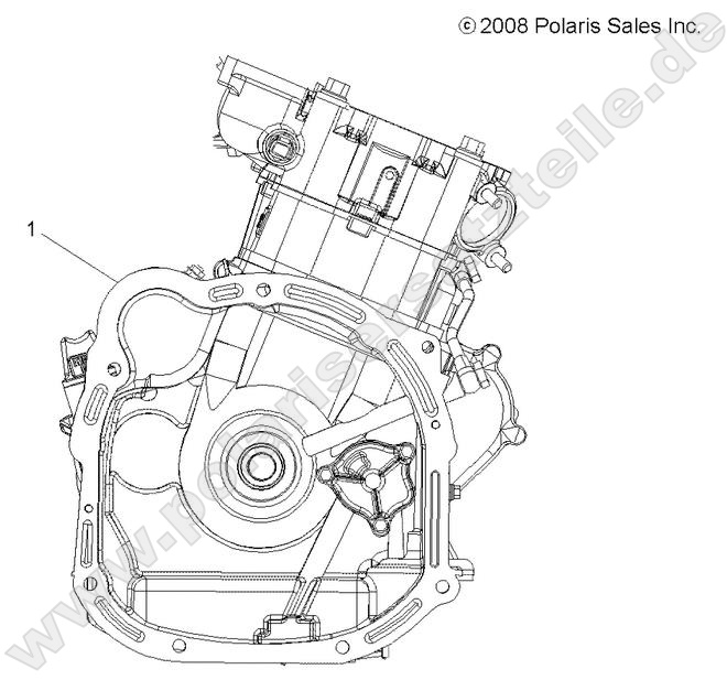 ENGINE, SHORT BLOCK