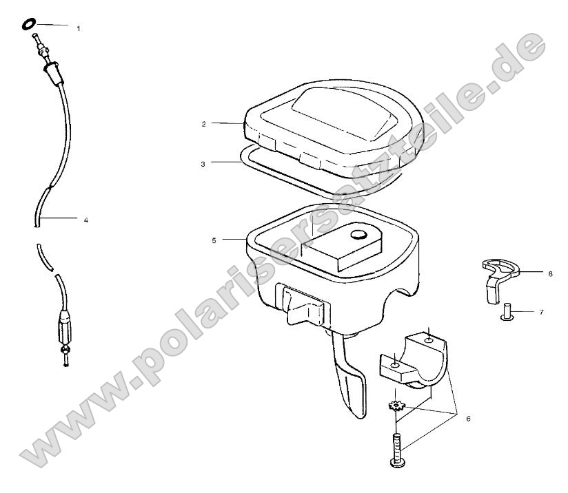 Controls - Throttle Asm/Cable Controls - Throttle Asm/Cable