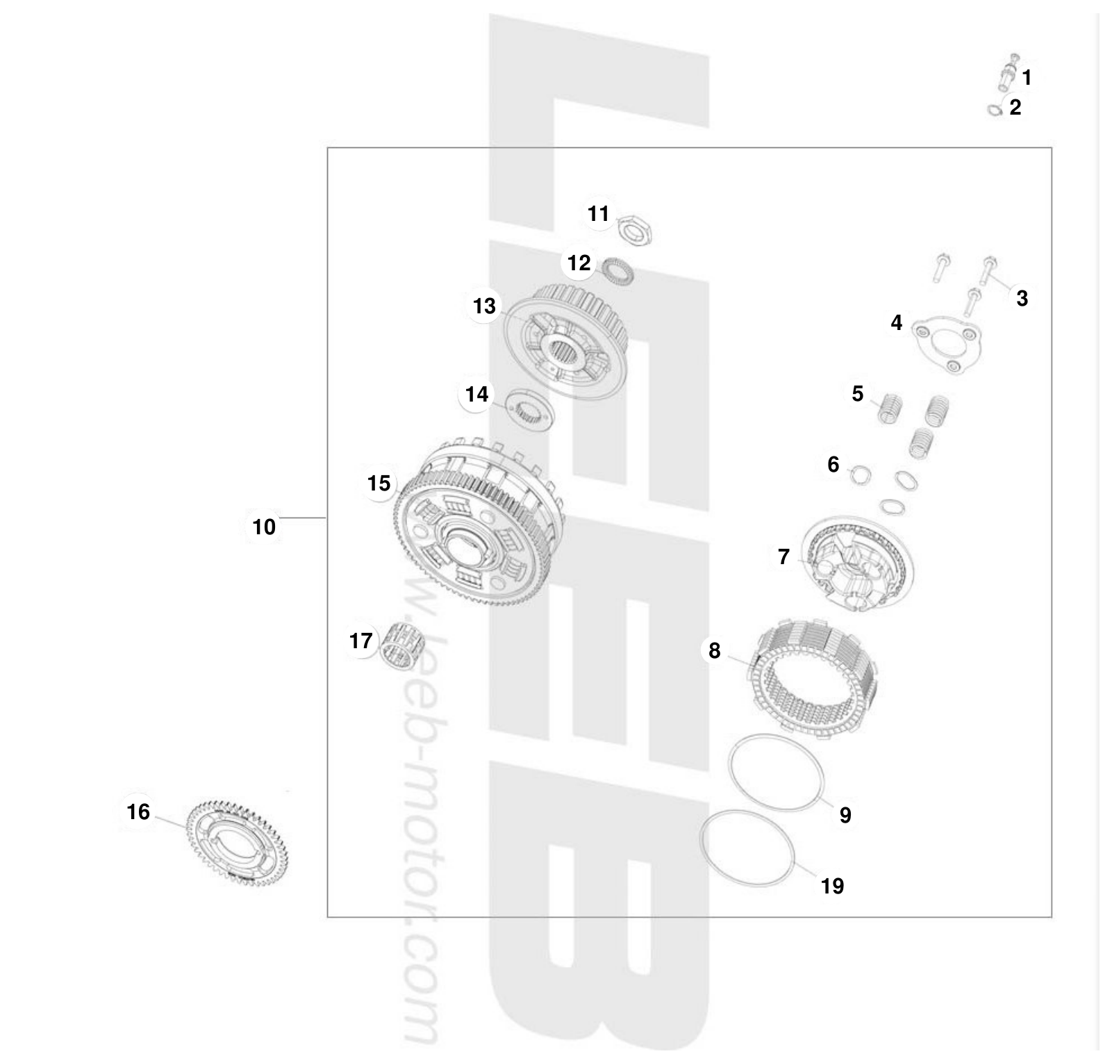E02-3 CLUTCH