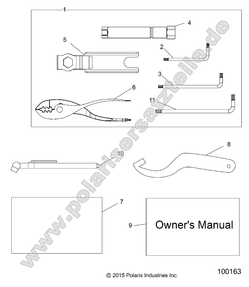 References, Tool Kit and Owners Manual References, Tool Kit and Owners Manual