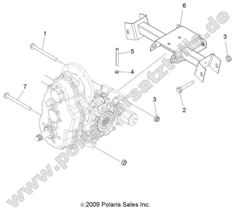 Drive Train, Main Gearcase Mounting