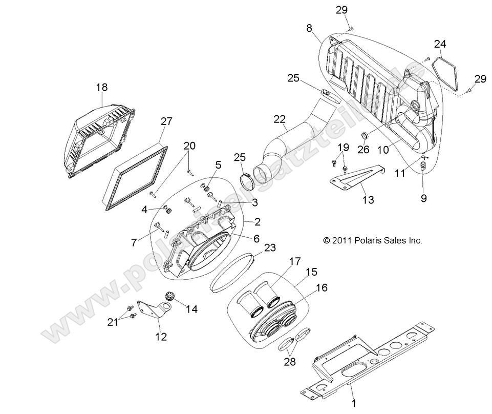 ENGINE, AIR INTAKE SYSTEM ENGINE, AIR INTAKE SYSTEM