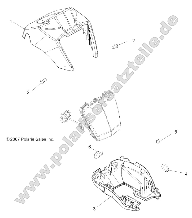 Body, Headlight Pod