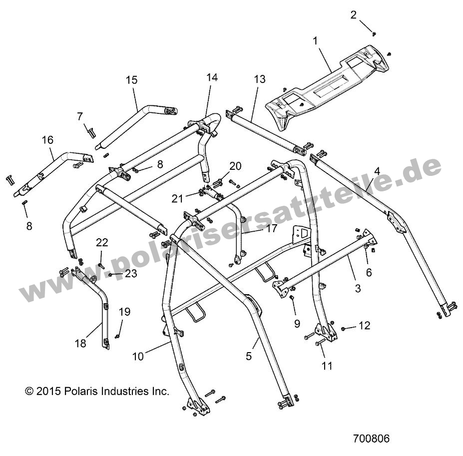 CHASSIS, CAB FRAME CHASSIS, CAB FRAME