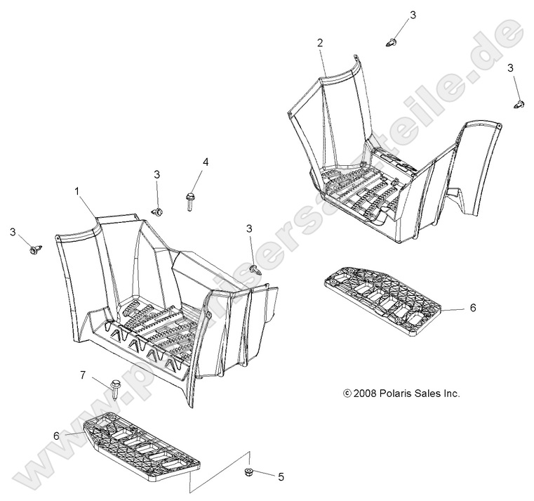 BODY, FOOTWELLS BODY, FOOTWELLS