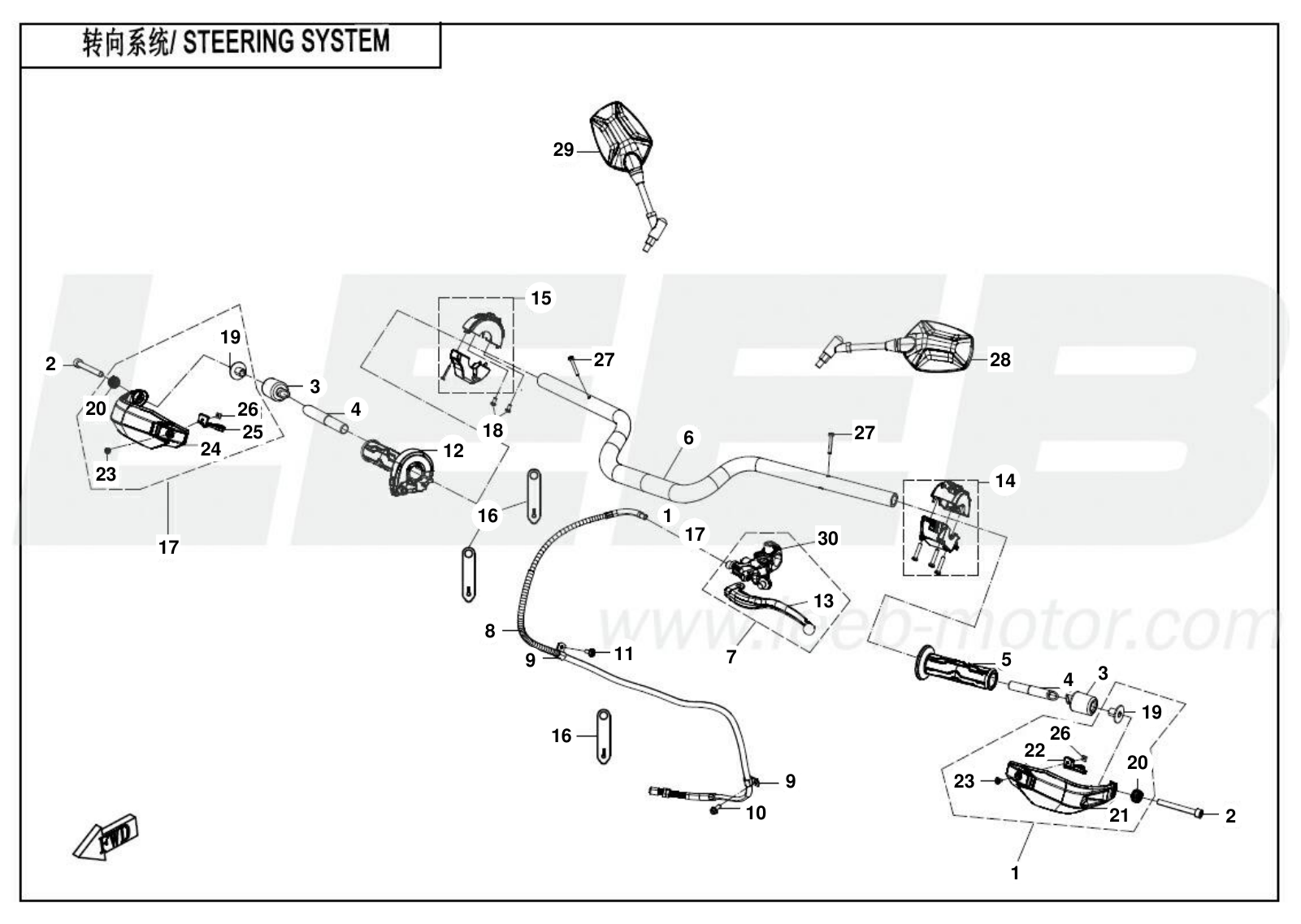 F10-B STEERING SYSTEM(EXPLORE EDITION)