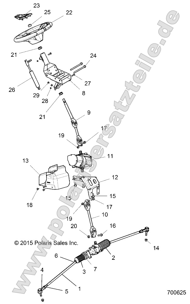 Steering, Power Steering Asm. Steering, Power Steering Asm.