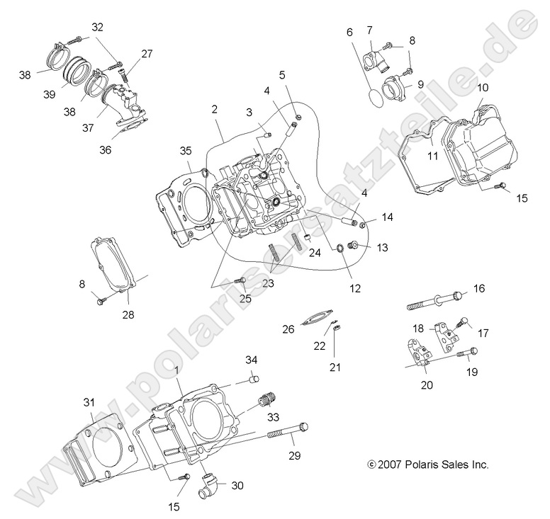 ENGINE, CYLINDER and HEAD ENGINE, CYLINDER and HEAD