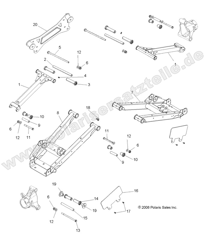 SUSPENSION, REAR CONTROL ARMS SUSPENSION, REAR CONTROL ARMS