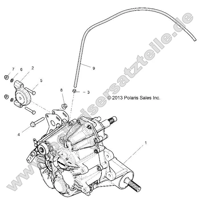 Drive Train, Main Gearcase Mounting