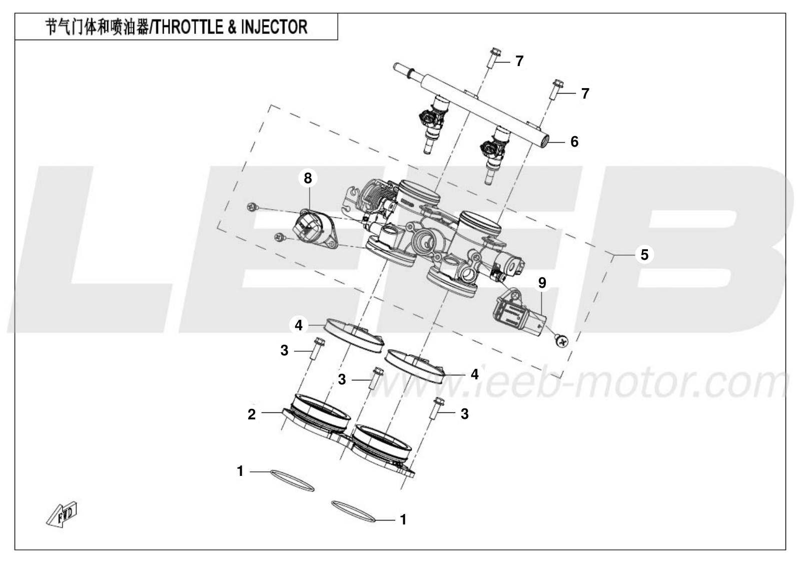 E17 THROTTLE & INJECTOR
