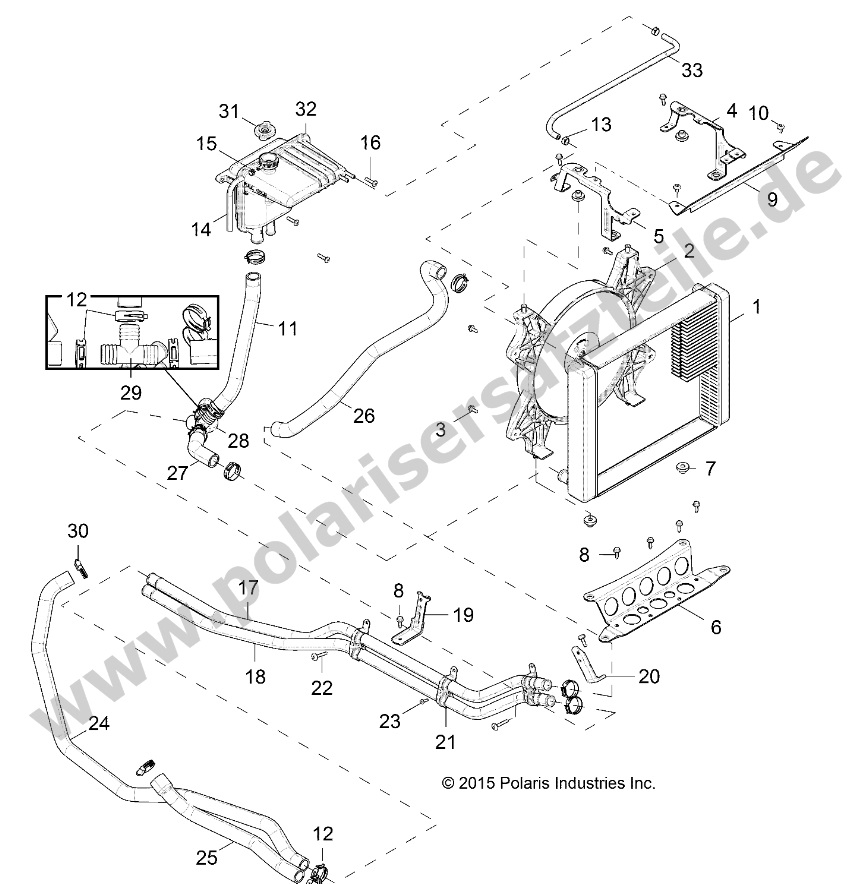 ENGINE, COOLING SYSTEM ENGINE, COOLING SYSTEM