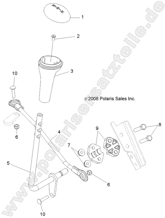 DRIVE TRAIN, GEAR SELECTOR