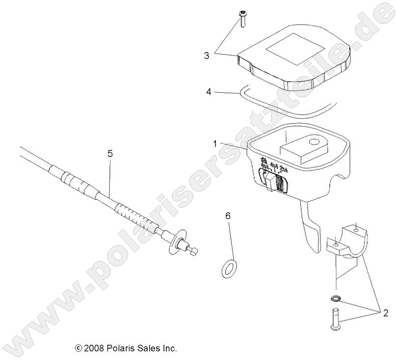 STEERING, CONTROLS, THROTTLE ASM. and CABLE STEERING, CONTROLS, THROTTLE ASM. and CABLE
