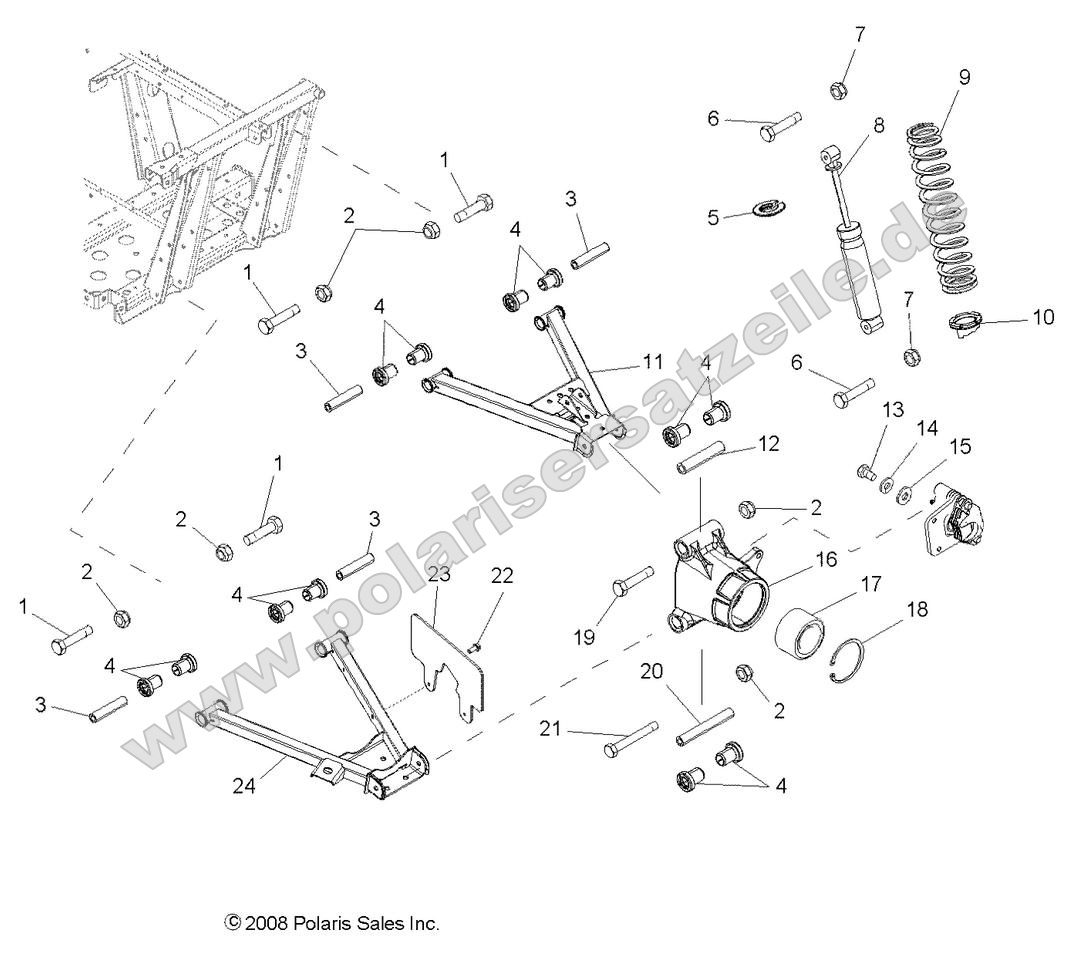 Suspension, Rear Suspension, Rear