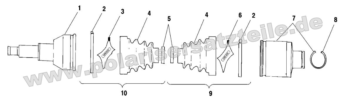 Rear Drive Shaft Rear Drive Shaft