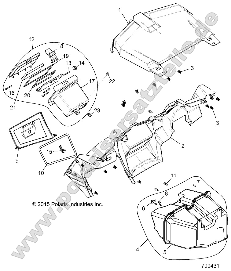 Body, Dash and Glovebox Body, Dash and Glovebox
