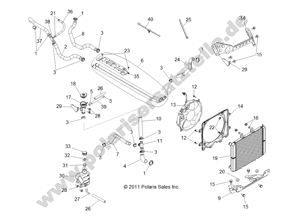 ENGINE, COOLING SYSTEM ENGINE, COOLING SYSTEM