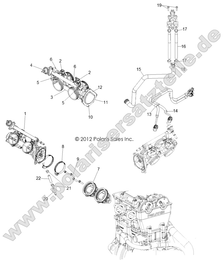 ENGINE, THROTTLE BODY and INJECTOR ENGINE, THROTTLE BODY and INJECTOR
