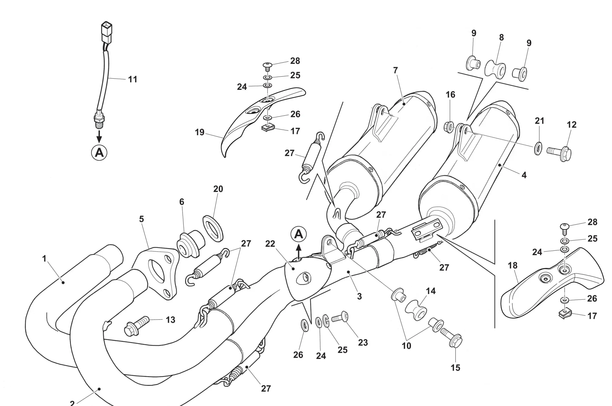 Auspuffsystem RS 300