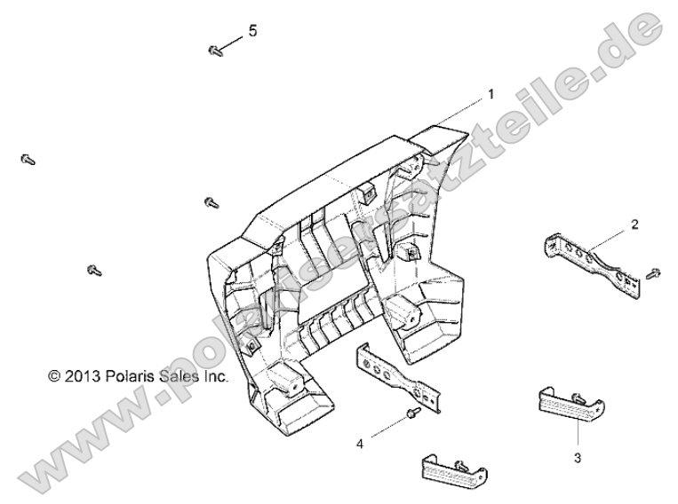 Body, Rear Bumper Body, Rear Bumper