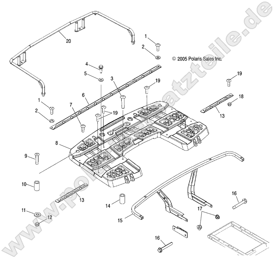 RACK MOUNTING, REAR